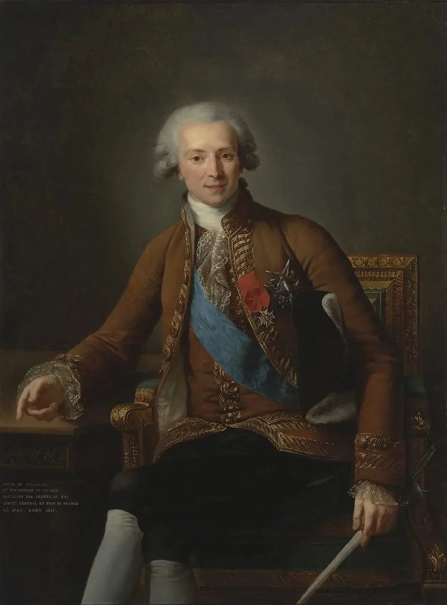 Ritratto di Giuseppe Iacinto Francesco de Paule de Rigaud, conte di Vaudreuil - Élisabeth Vigée Le Brun