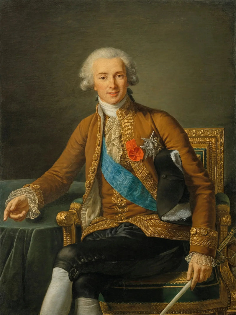 Ritratto di Giuseppe Hyacinthe François-de-Paule de Rigaud, conte di Vaudreuil - Élisabeth Vigée Le Brun