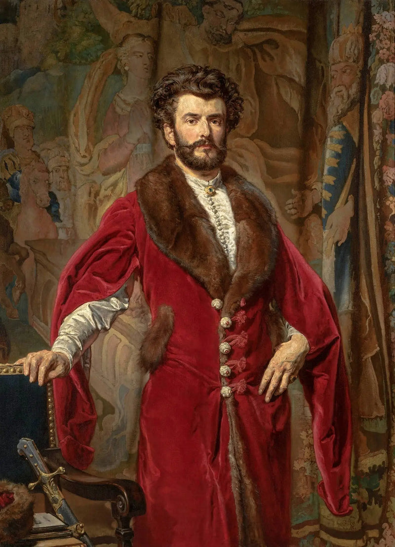 Ritratto di Józef Ciechoński - Jan Matejko