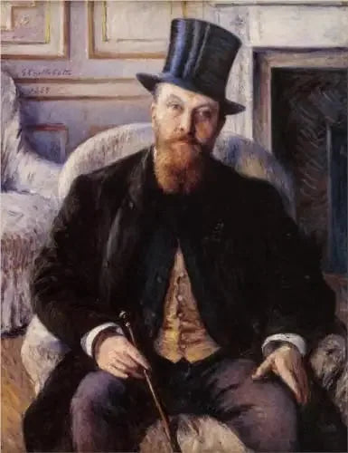 Ritratto di Jules Dubois - Gustave Caillebotte
