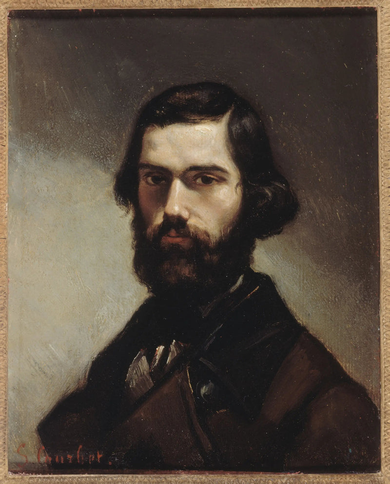 Ritratto di Jules Vallès (1832-1885), scrittore - Gustave Courbet