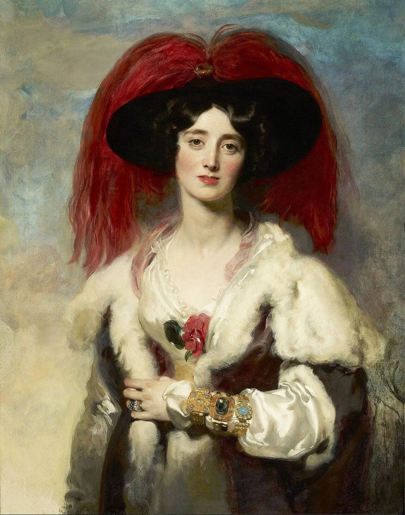Ritratto di Julia, Lady Peel - Thomas Lawrence
