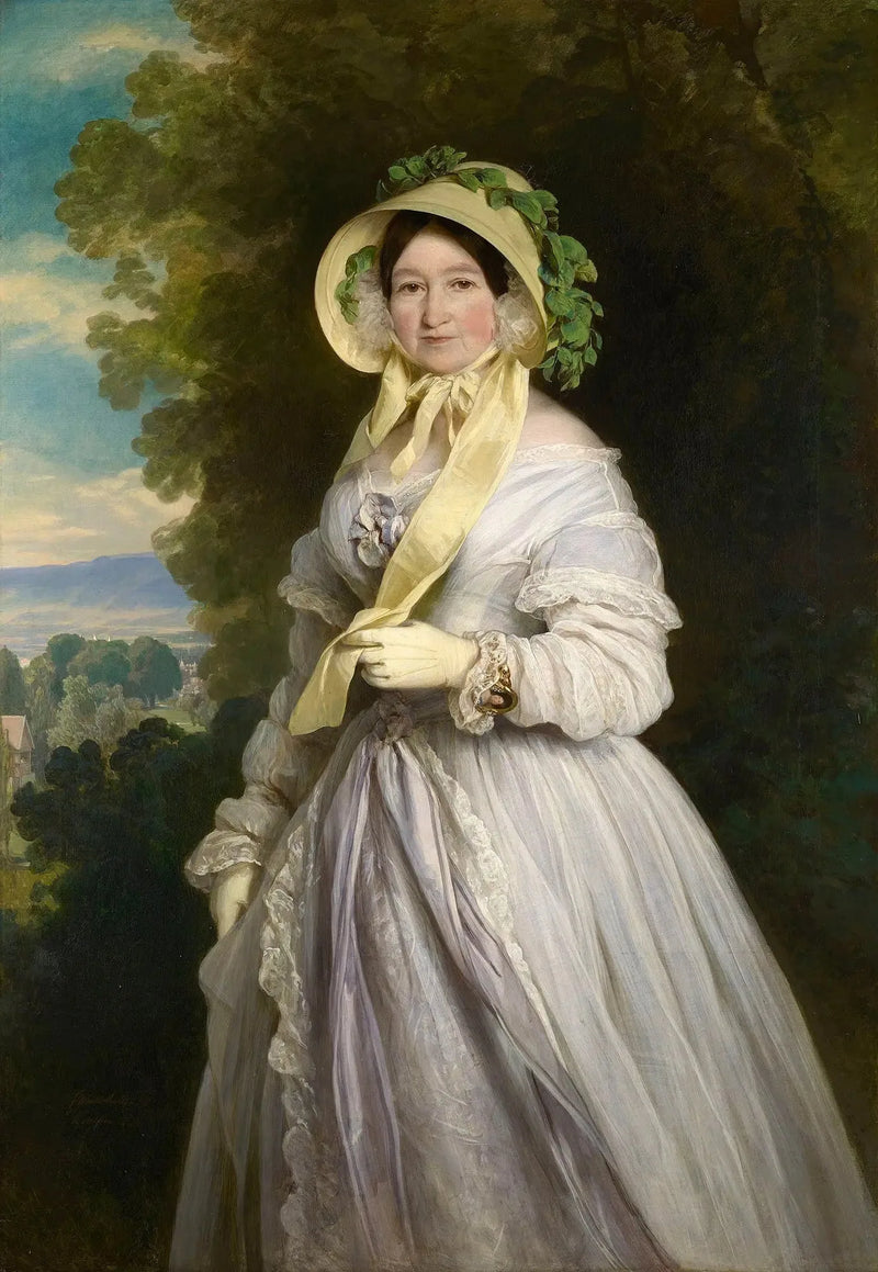 Ritratto di Juliane, principessa di Sassonia-Coburgo-Saalfeld - Franz Xaver Winterhalter