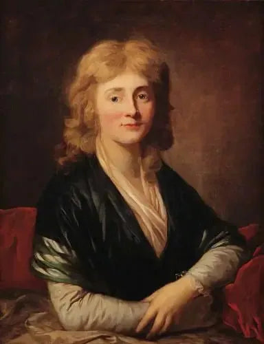 Portrait de Juliane Wilhelmine Sophie von Sivers - Anton Graff image 1 reproduction de peinture à l’huile