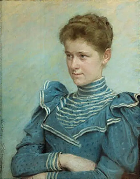 Ritratto di Julie Reinhard, née Vett. - Peder Severin Krøyer