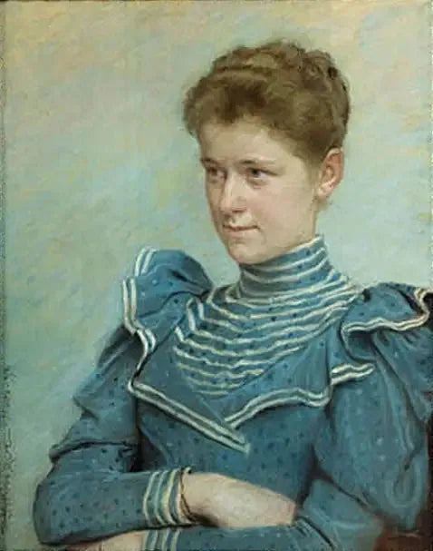 Ritratto di Julie Reinhard, née Vett. - Peder Severin Krøyer