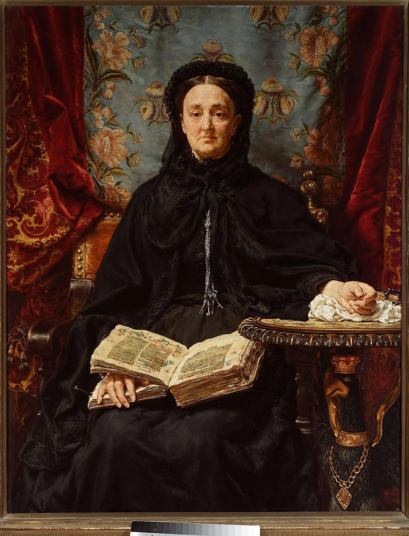 Ritratto di Katarzyna Potocka née Branicka (1825-1907), épouse d'Adam - Jan Matejko
