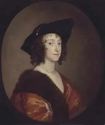 Ritratto di Katherine Wotton, Lady Stanhope, contessa di Chesterfield (1609-1667) - Antoine van Dyck