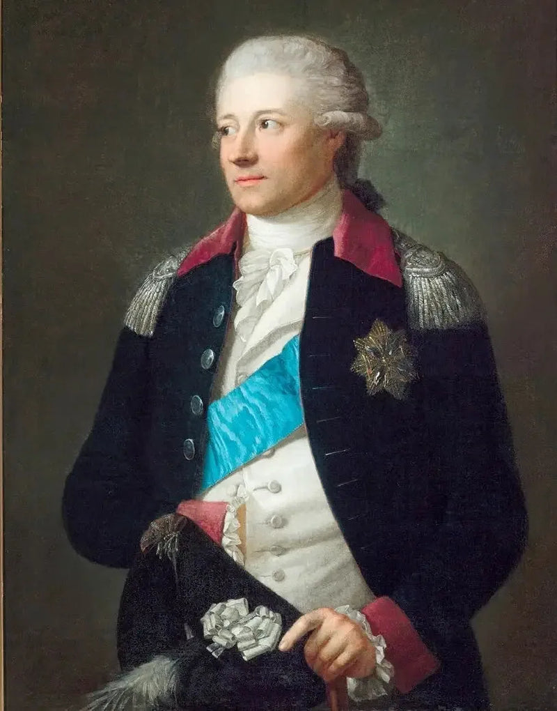 Ritratto di Kazimierz Rzewuski - Anton Graff