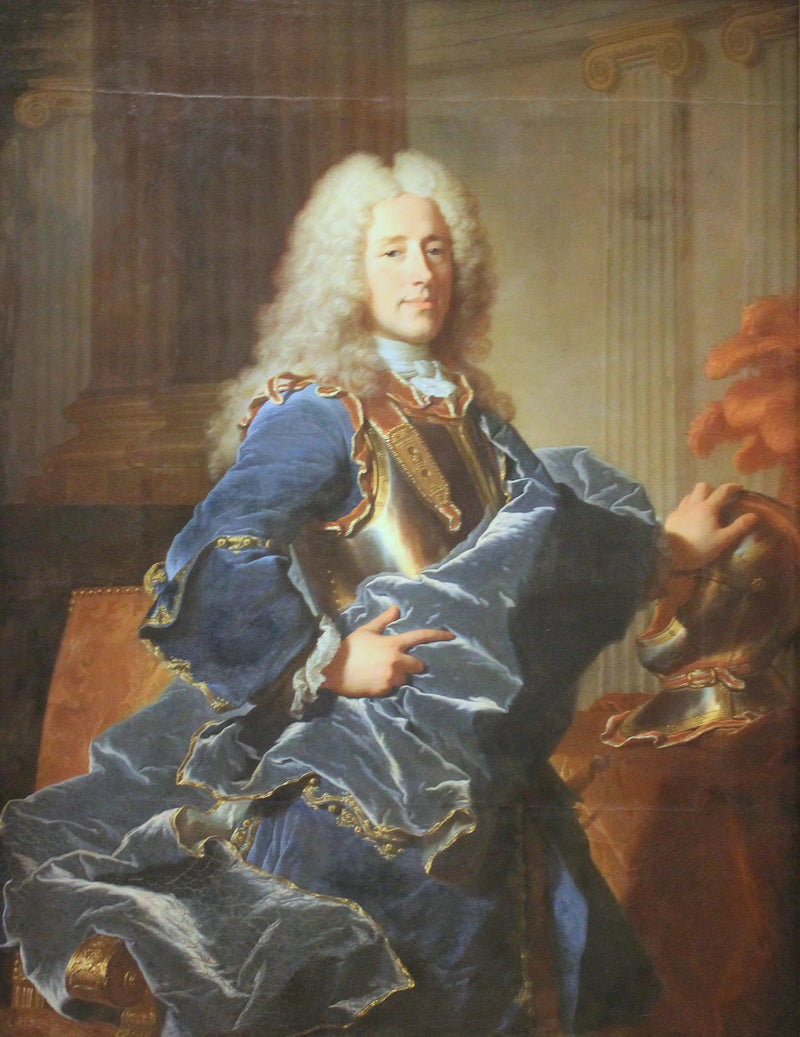 Ritratto di Konrad Detlef, conte von Dehn - Hyacinthe Rigaud