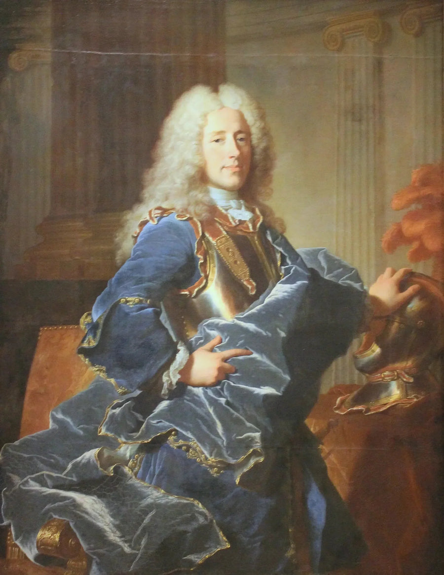 Ritratto di Konrad Detlef, conte von Dehn - Hyacinthe Rigaud