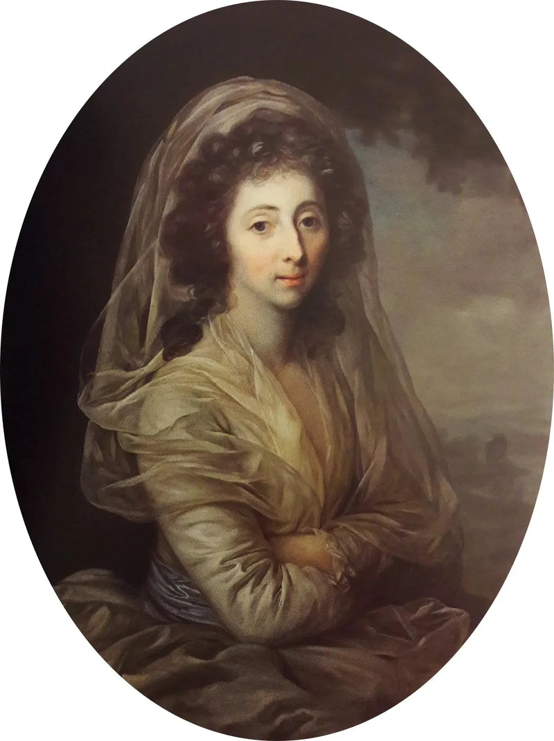 Ritratto di Konstancja Rzewuska née Lubomirska. - Anton Graff