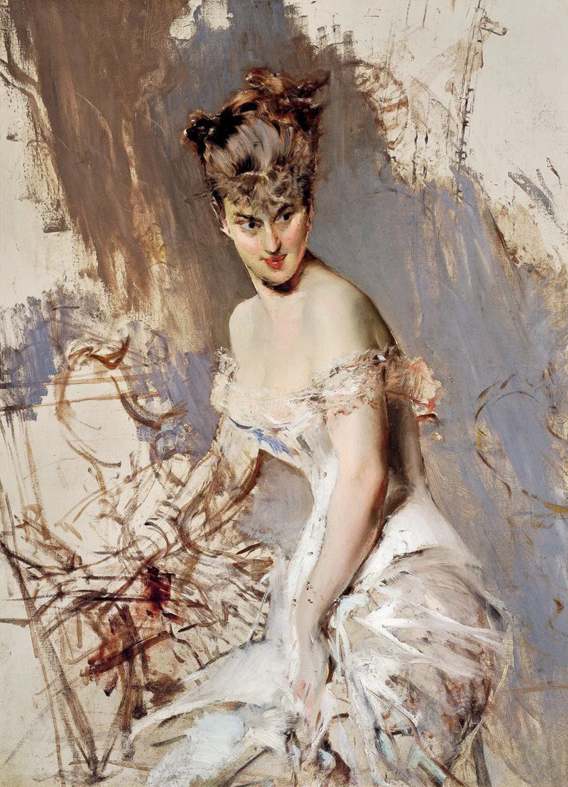 Ritratto dell'attrice Alice Regnault - Giovanni Boldini