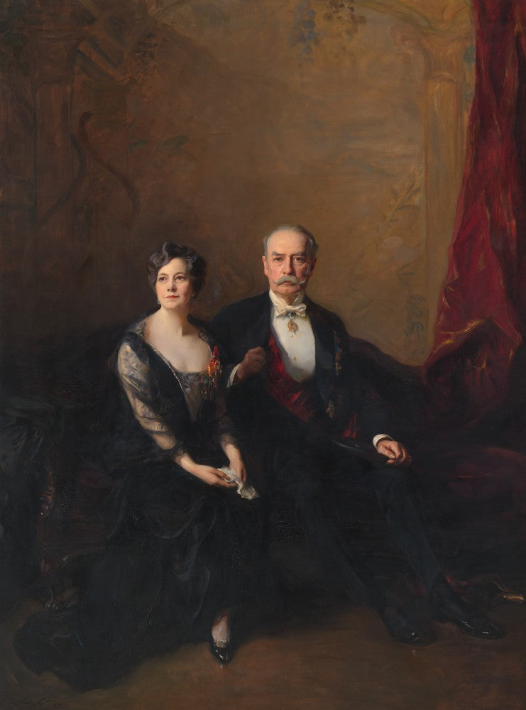 Ritratto dell'ambasciatore e della signora Larz Anderson - Philip de Laszlo
