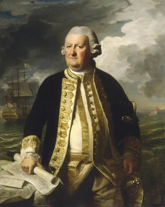 Ritratto dell'ammiraglio Clark Gayton (1712-1785) - John Singleton Copley