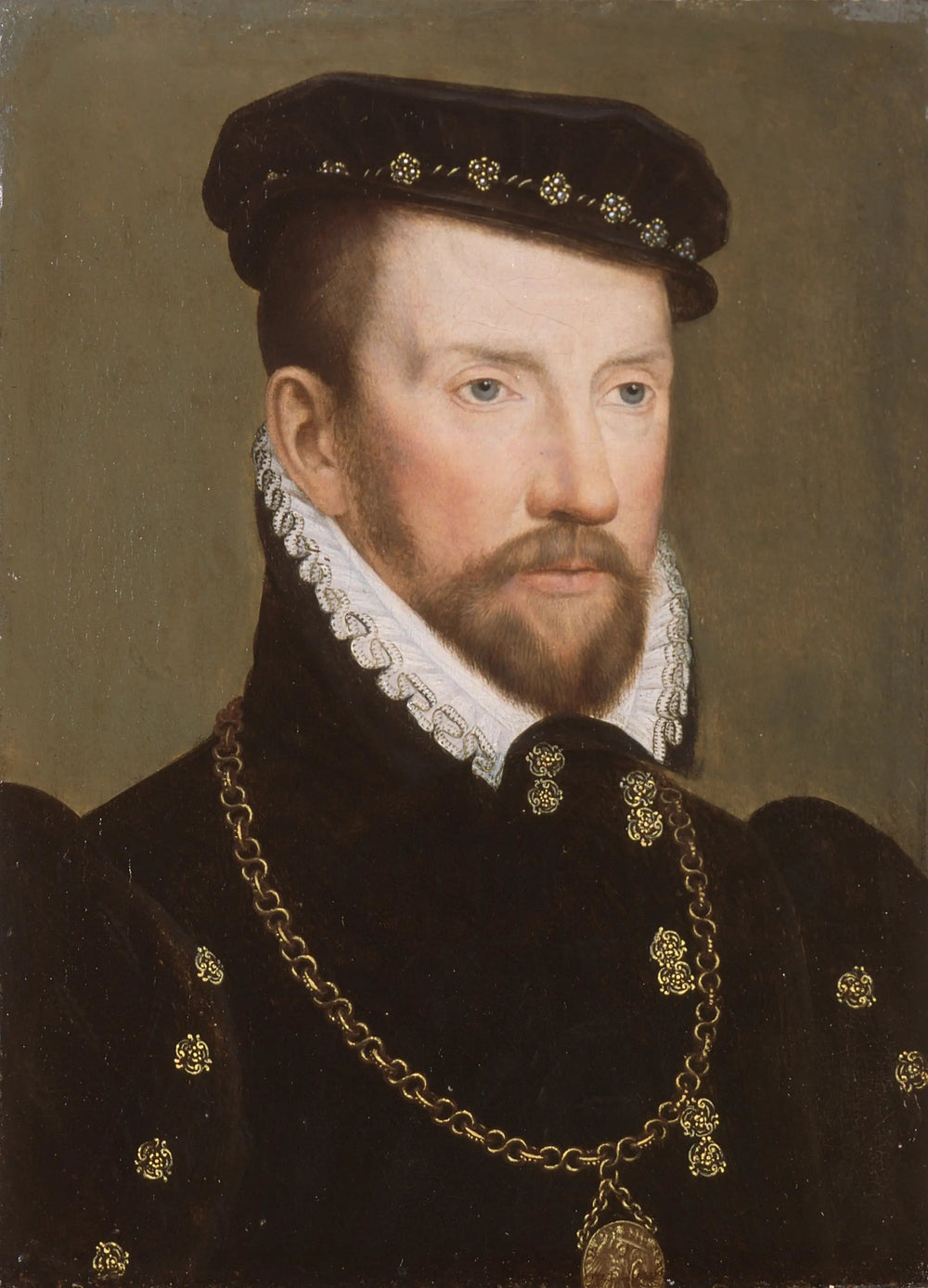 Portrait de l’Amiral Gaspard II de Coligny - François Clouet - Alpha Reproduction