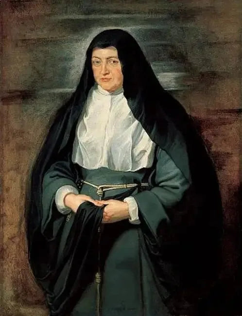 Ritratto dell'arciduchessa Isabella-Clara Eugenia, reggente spagnola dei Paesi Bassi, in abito da clarissa - Peter Paul Rubens
