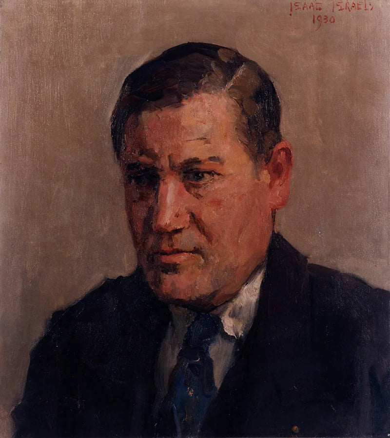 Ritratto dell'architetto Jan Wils (1891-1972) - Isaac Israel
