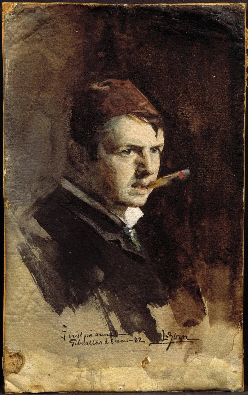 Ritratto dell'artista - Anders Zorn
