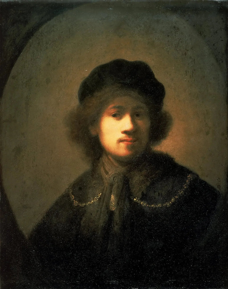 Ritratto dell'artista da giovane - Rembrandt