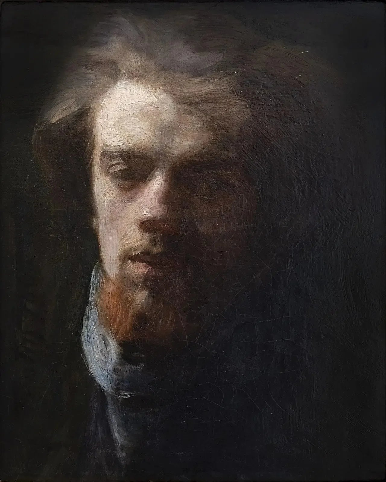 Portrait de l'artiste - Henri Fantin-Latour image 1 reproduction d’œuvre d’art à l’huile
