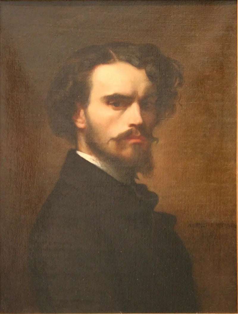 Ritratto dell'artista da lui stesso a 29 anni - Alexandre Cabanel