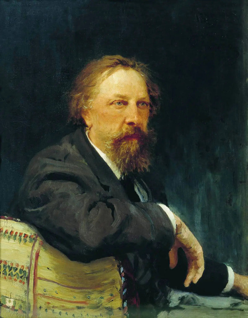 Ritratto dello scrittore Aleksij Konstantinovič Tolstoj - Ilya Repin