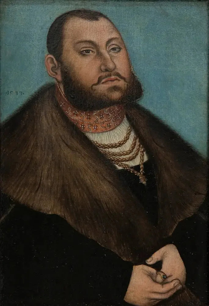 Ritratto dell'elettore Jean Federico il Magnanimo di Sassonia (1503-1554) - Lucas Cranach il Vecchio