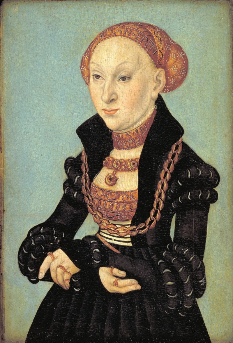 Ritratto dell'elettrice Sibilla di Sassonia (1510-1569) - Lucas Cranach il Vecchio