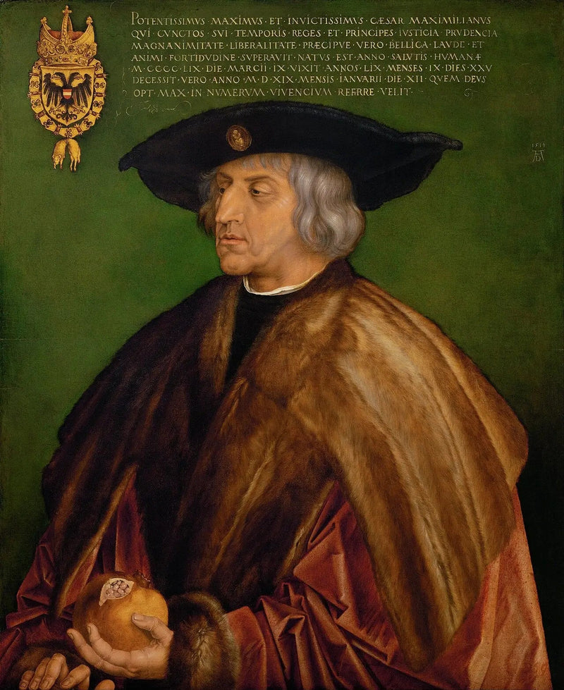 Ritratto dell'imperatore Massimiliano I - Albrecht Dürer