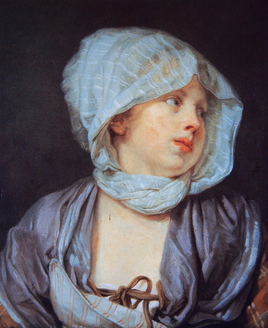 Ritratto della moglie dell'artista - Jean-Baptiste Greuze