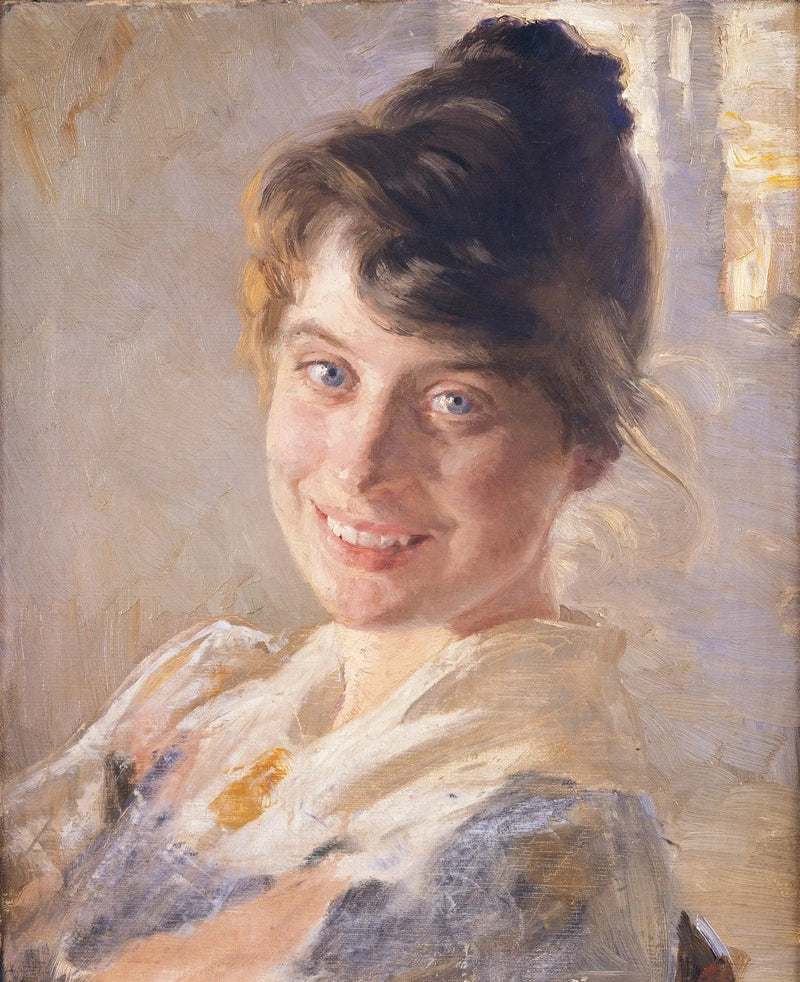 Ritratto della moglie dell'artista, Marie - Peder Severin Krøyer