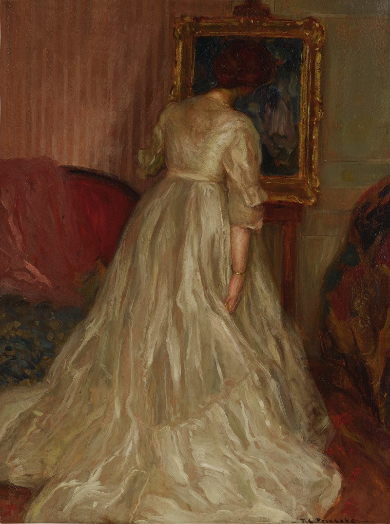 Ritratto della moglie dell'artista, Sarah Frieseke - Frederick Carl Frieseke