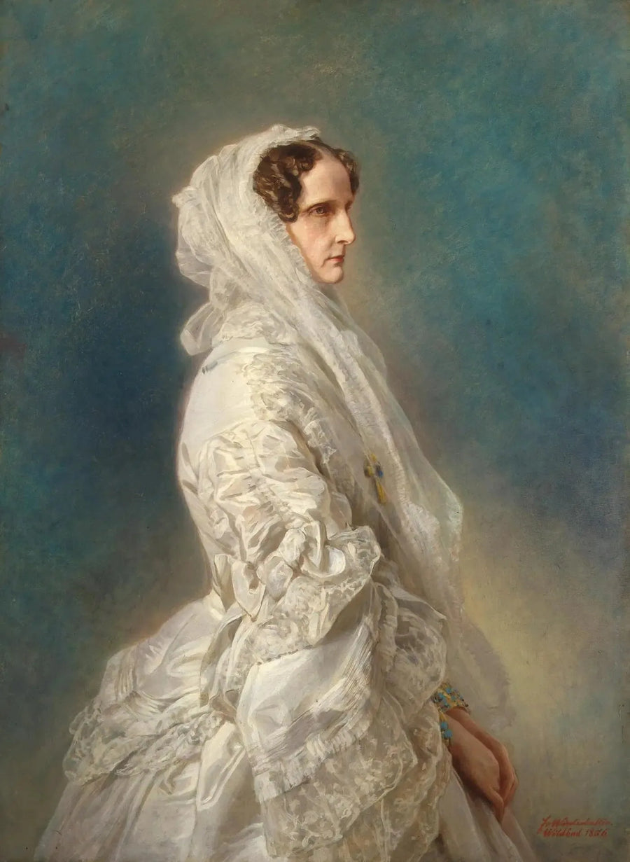 Ritratto dell'imperatrice Alexandra Fiodorovna - Franz Xaver Winterhalter