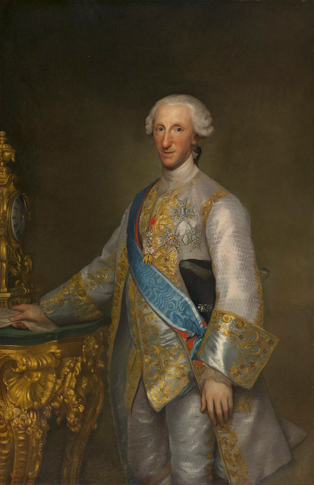 Portrait de l'infant Don Luis de Bourbon - Anton Raphael Mengs image 1 reproduction d’œuvre d’art à l’huile