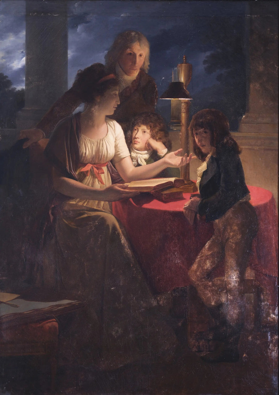 Ritratto dell'orafo Henri Auguste e della sua famiglia - François Gérard