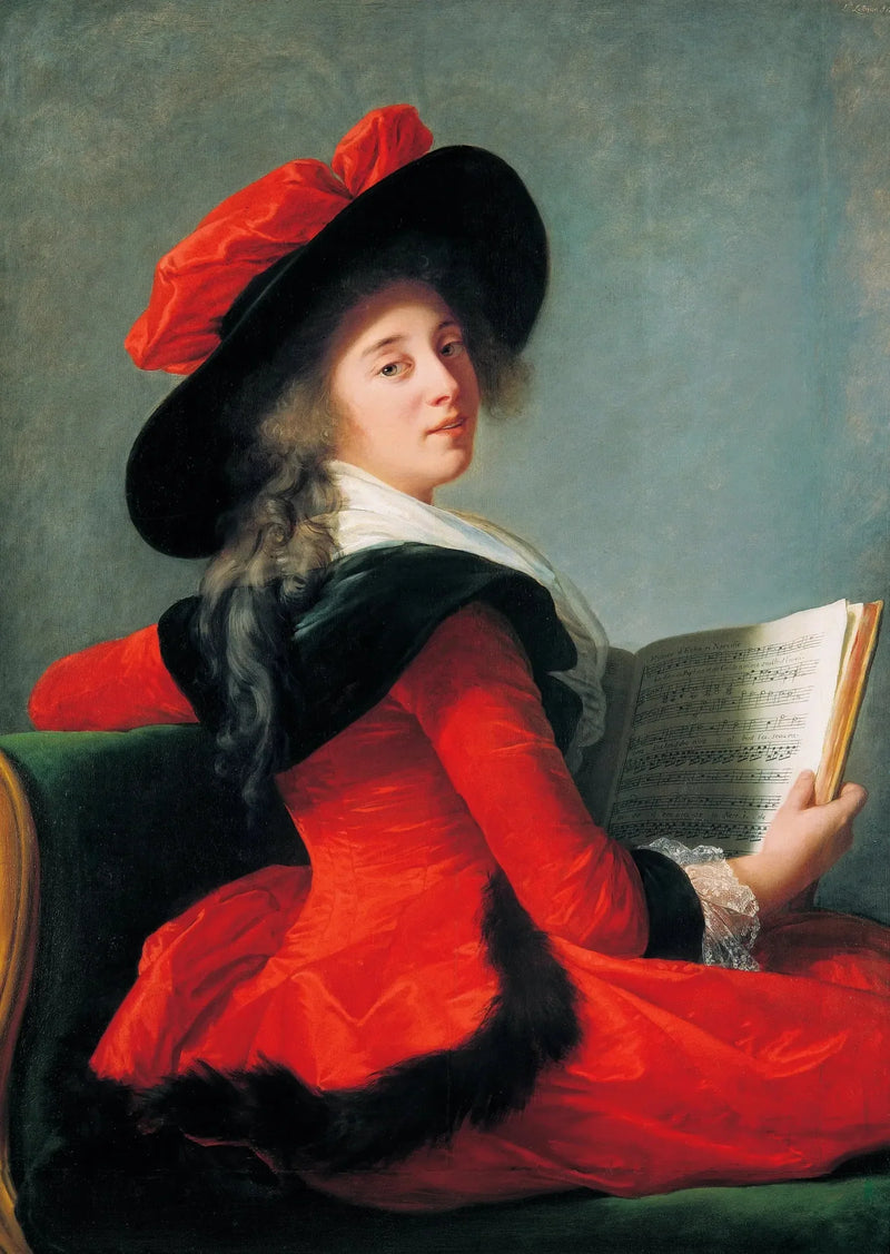 Ritratto della baronessa di Crussol - Élisabeth Vigée Le Brun