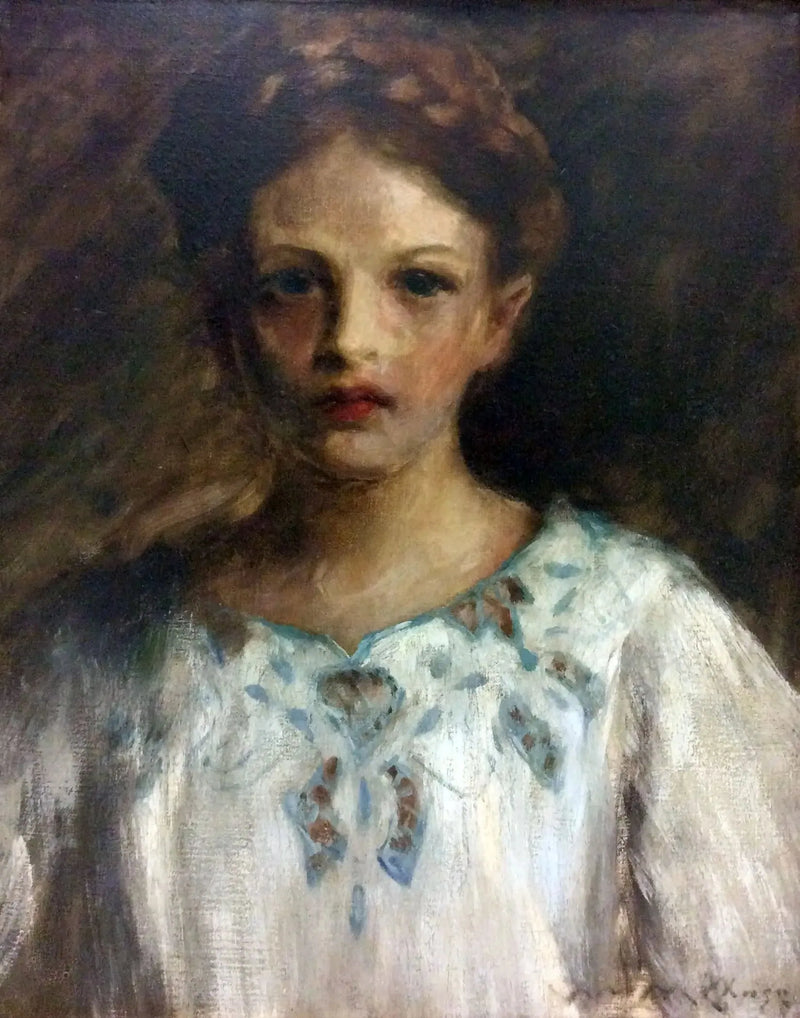 Ritratto della baronessa Ida-Gro van Dahlerup - William Merritt Chase