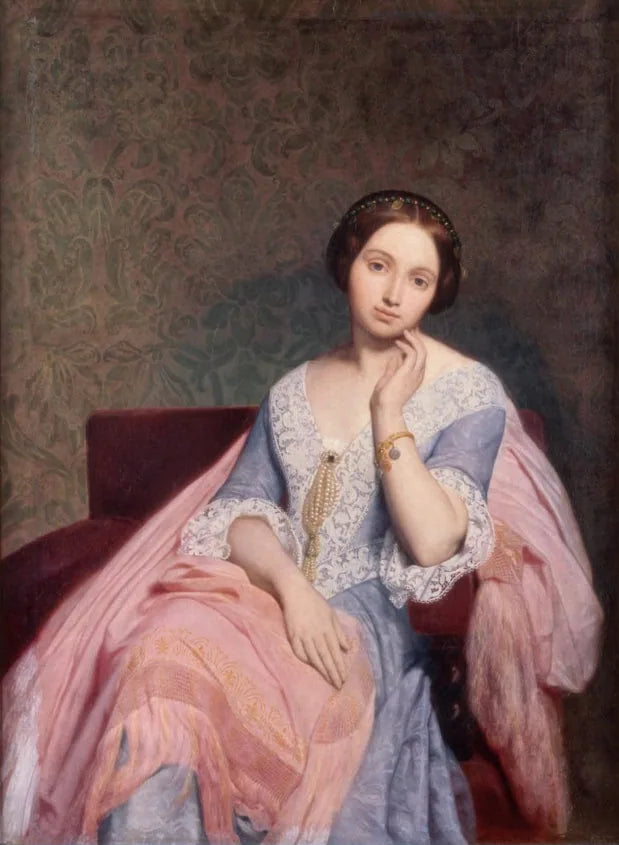 Ritratto della baronessa Nathaniel de Rothschild - Ary Scheffer