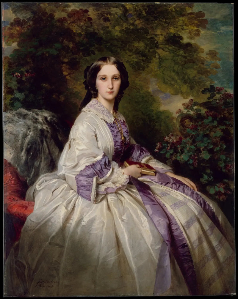 Ritratto della contessa Alexandre Nikolaïevitch Lamsdorff - Franz Xaver Winterhalter
