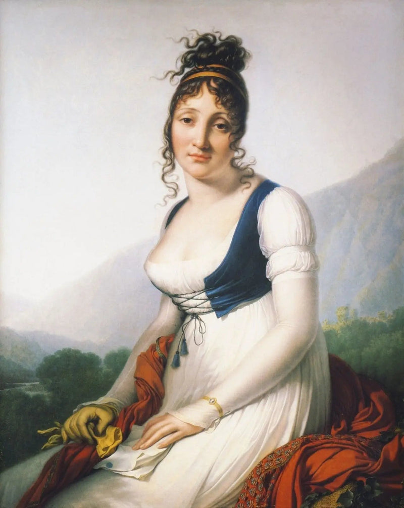 Ritratto della contessa di Bonneval - Anne-Louis Girodet