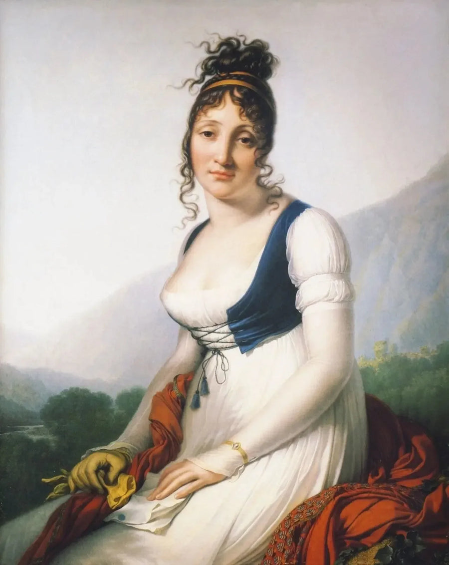 Ritratto della contessa di Bonneval - Anne-Louis Girodet