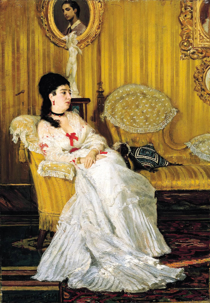 Ritratto della contessa Carlotta Aloisi Papudoff - Giovanni Boldini