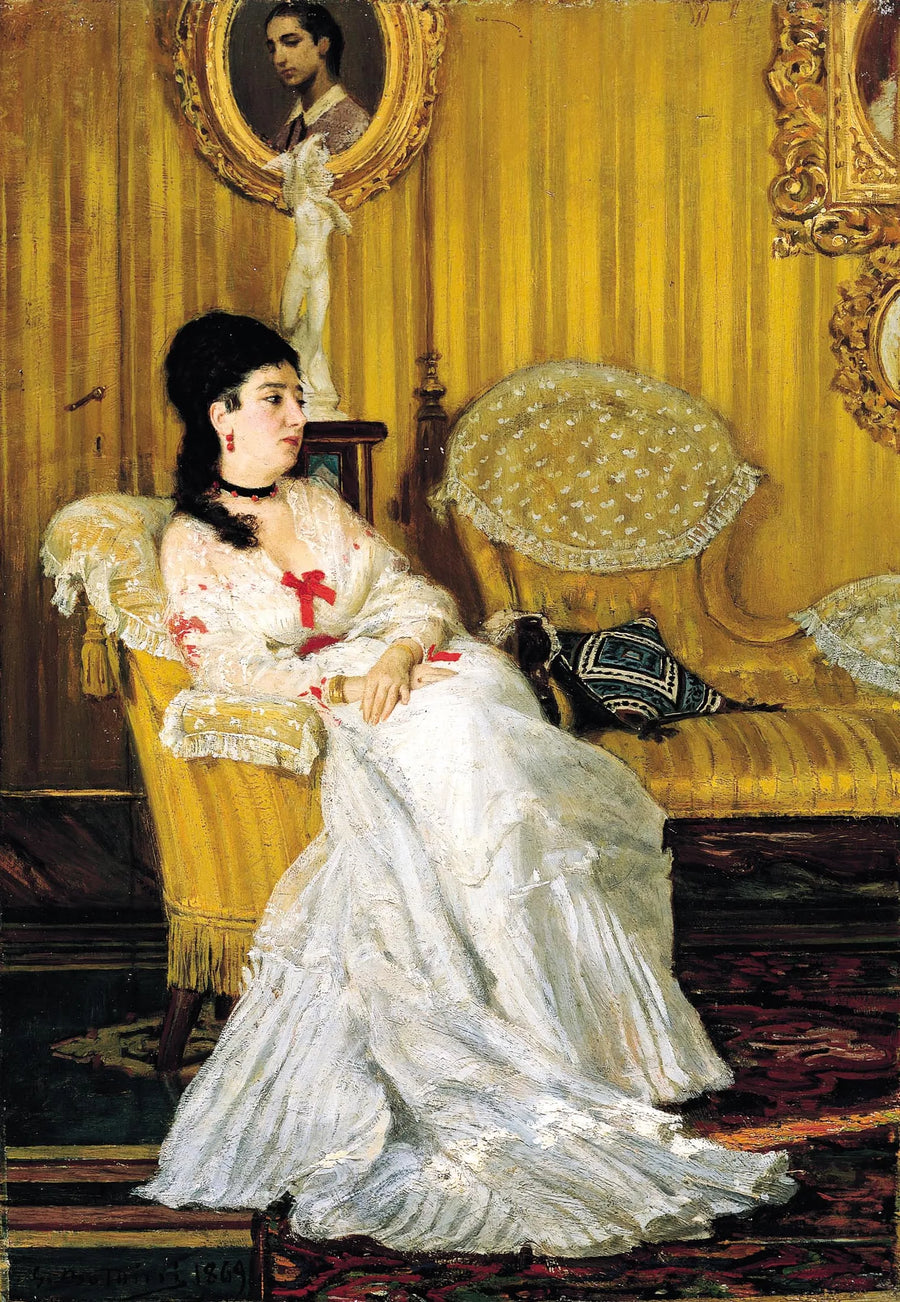 Ritratto della contessa Carlotta Aloisi Papudoff - Giovanni Boldini