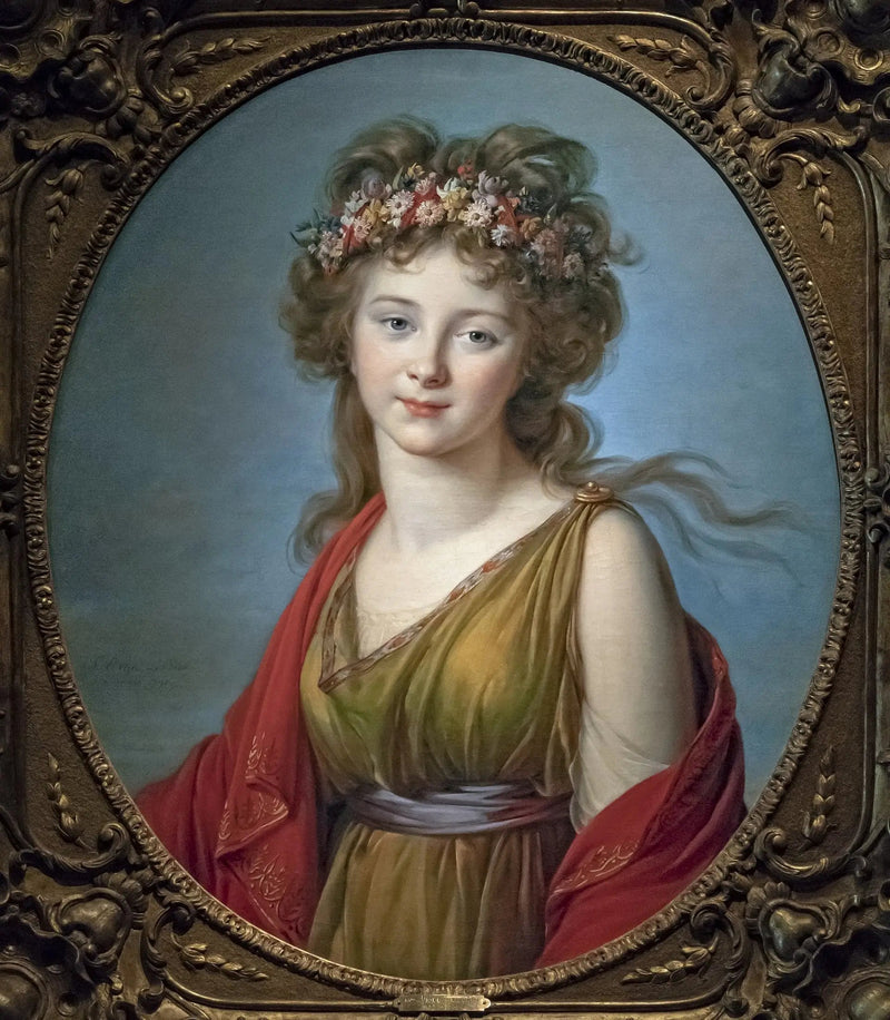Ritratto della contessa Kagenek in Flore - Élisabeth Vigeé Le Brun