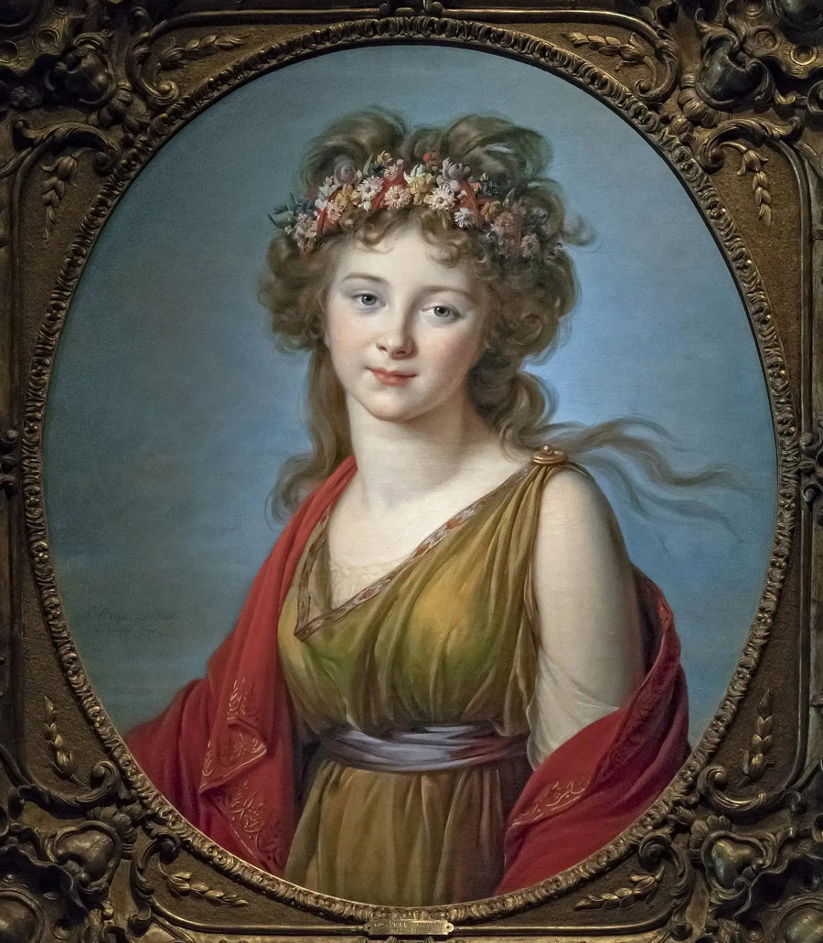 Ritratto della contessa Kagenek in Flore - Élisabeth Vigeé Le Brun