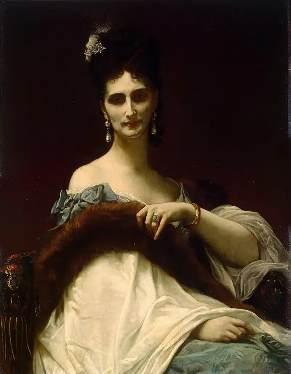 Ritratto della contessa di Koller (nata Maria Riznich) - Alexandre Cabanel