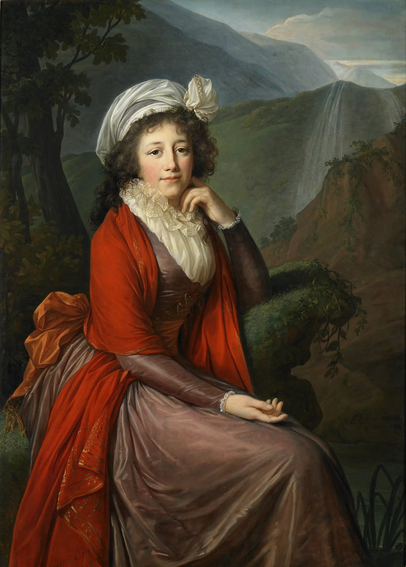 Ritratto della contessa Maria Theresia Bucquoi, née Parr (1746-1818) - Élisabeth Vigeé Le Brun