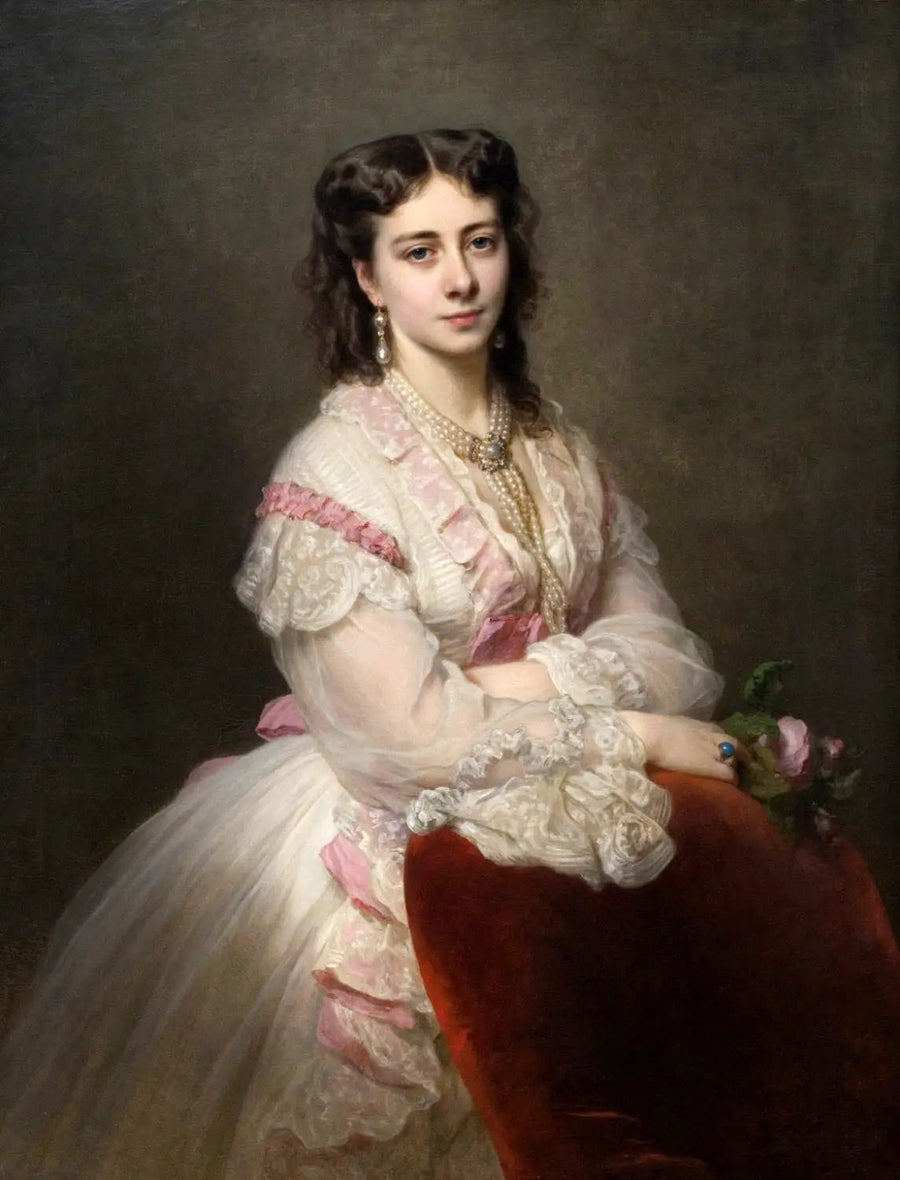 Ritratto della contessa Marie Branicka de Bialacerkiew [nata principessa Sapieha] - Franz Xaver Winterhalter