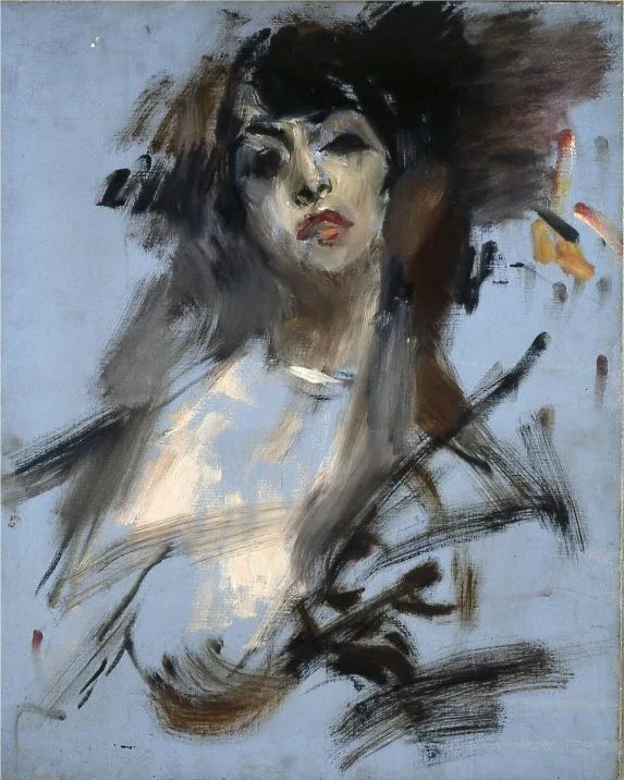 Ritratto della contessa Saffo Zuccoli - Giovanni Boldini